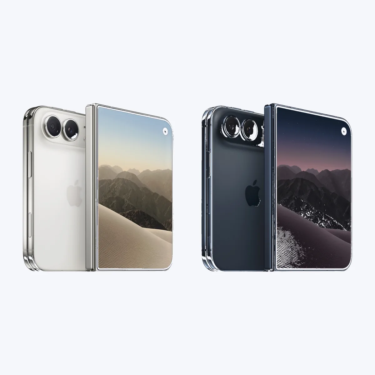 Producto iPhone Duo 2 TB (SAP 71005372) sobre fondo marca eXpertoTelceL — modelo Apple plegable, no Plan DÚO